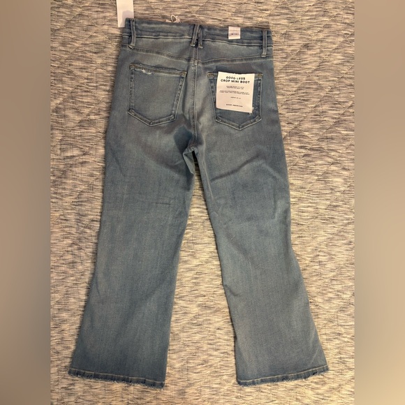 Good American Good Legs Cropped Mini Bootcut Jeans Sz 12/31 NWT | Bootcut Jeans- - Picture 8 of 11